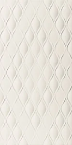Декоративный элемент Marca Corona 4D Drop White Dek 40x80 матовый