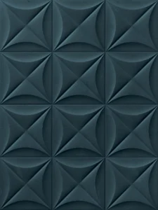 Керамогранит Marca Corona 4D Flower Deep Blue 20x20 матовый