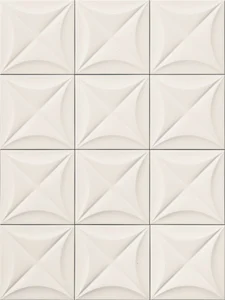Керамогранит Marca Corona 4D Flower White 20x20 матовый