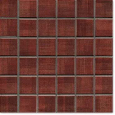 Мозаика Jasba 6546H Highlands Crimson Red 31,6x31,6 матовая