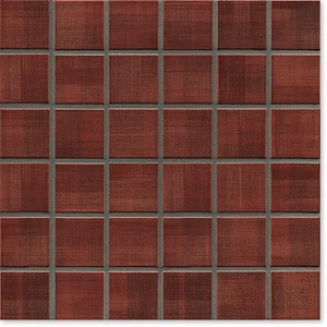 Мозаика Jasba 6546H Highlands Crimson Red 31,6x31,6 матовая