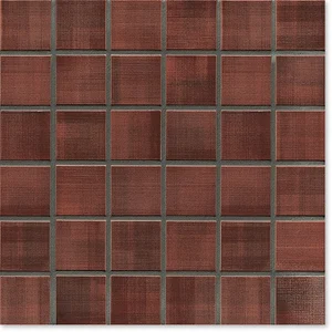 Мозаика Jasba 6556H Highlands Crimson Red 31,6x31,6 матовая