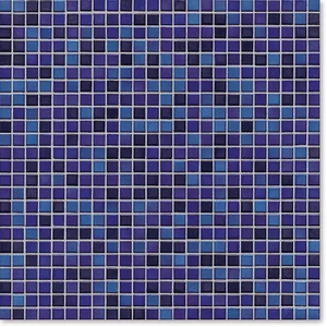 Мозаика Jasba 6703H Homing Blueberry Mix Glossy 31,6x31,6 глянцевая