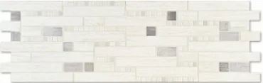 Декоративный элемент Jasba 6908H Homing Seashell White Patchwork 20,9x65,6 матовый