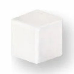 Вставка Jasba 6922 Senja Pure Seashell White 2,4x2,4 матовая