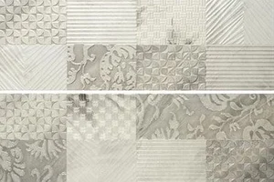 Декоративный элемент Porcelanite Dos 7511 Gris Gallery II Composicion 50x75 матовый