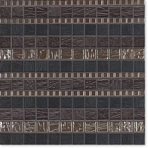 Мозаика Jasba 8344 Natural Glamour Dark Mix 31,6x31,6 глянцевая