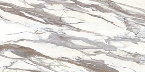 Керамогранит ABK Calacatta Masterpiece FullVein 3D A 20mm Lux 3D PF60017213 163,5x323 глянцевый