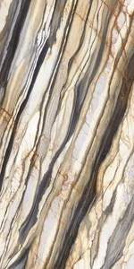 Керамогранит ABK Calacatta Oyster Gold Slab A 12mm Lux PF60011889 163,5x323 полированный
