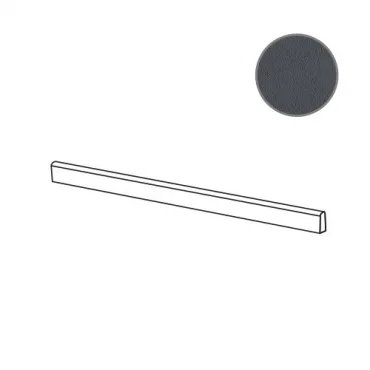 Бордюр ABK Crossroad Chalk Battiscopa Coal Ret PF60001216 5,5x80 матовый