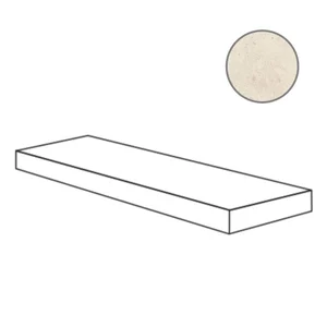 Ступень ABK Downtown Ivory Ang.Top Dx DWR01055 33x60 матовая