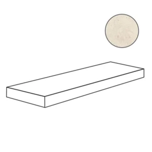 Ступень ABK Downtown Ivory Ang.Top Sx DWR01056 33x60 матовая