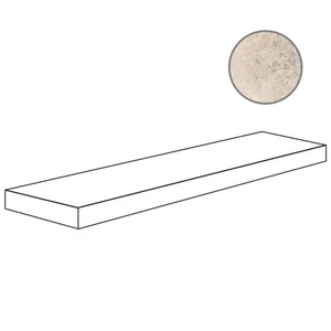 Ступень ABK Ghost Angolare Top Sx Clay PF60005073 32x120 матовая