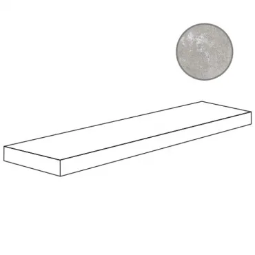 Ступень ABK Ghost Angolare Top Sx Grey PF60004794 32x120 матовая