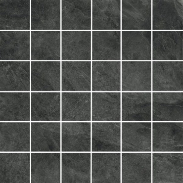 Мозаика ABK Monolith Mosaico Quadretti Graphit Ret PF60001952 30x30 натуральная