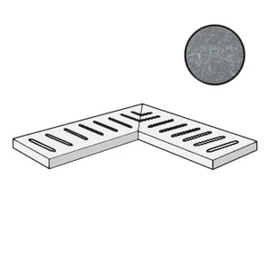Спецэлемент ABK Out.20 Ang. Griglia Dx Gent Blue 0002275 15x60 матовый