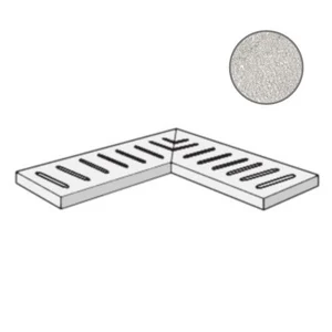 Спецэлемент ABK Out.20 Ang. Griglia Sx Atlantis Moon PF60007784 15x60 матовый