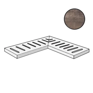 Спецэлемент ABK Out.20 Ang. Griglia Sx Dolphin Oak DPR57153 15x60 матовый