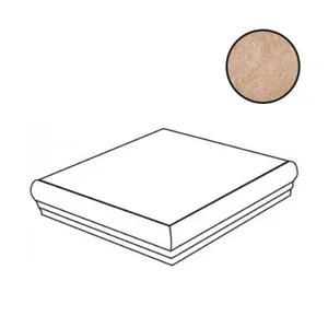 Ступень ABK Petraia Angolaret Beige A85205 33,3x33,3 матовая