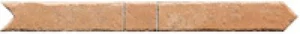 Бордюр ABK Petraia Raccordo Parquet Rosso A5017M 4x36 матовый