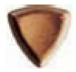 Спецэлемент ABK Petraia Sguscia Beige A500012 1x2,5 матовый