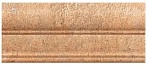Бордюр ABK Petraia V-Cap Linearet Ocra A50054 5x12,5 матовый