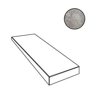 Ступень ABK Pietra Viva Gradone Angolare Dx Grey Nat PF60012283 32x120 матовая