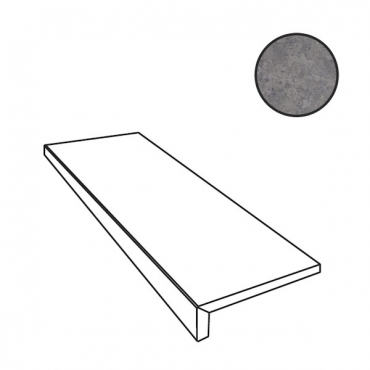 Ступень ABK Pietra Viva Gtop Antracite Nat PF60012280 32x120 матовая