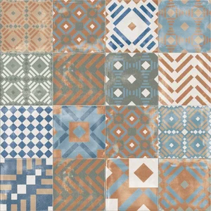 Плитка ABK Play Labyrinth Mix Multicolor PF60003352 20x20 матовая
