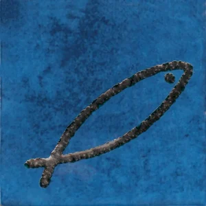 Декоративный элемент ABK Poetry Colors Decor Swim Blue PF60011952 10x10 глянцевый