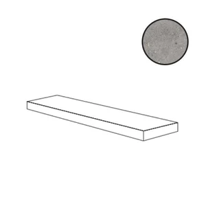 Ступень ABK Poetry Stone Angolare Dx Pirenei Grey Nat PF60010789 32x120 матовая
