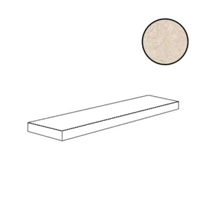 Ступень ABK Poetry Stone Angolare Sx Trani Beige Nat PF60010560 32x120 матовая