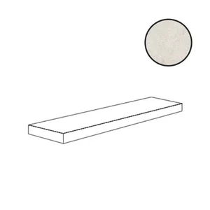 Ступень ABK Poetry Stone Angolare Sx Trani Ivory Nat PF60010561 32x120 матовая