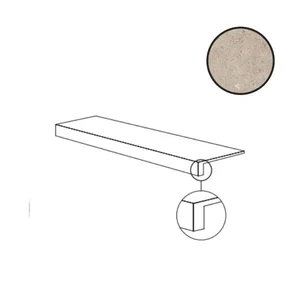 Ступень ABK Poetry Stone Gradone Top Pirenei Ecru Nat PF60010786 32x120 матовая