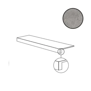 Ступень ABK Poetry Stone Gradone Top Pirenei Grey Nat PF60010785 32x120 матовая