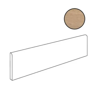 Бордюр ABK Poetry Wood Battiscopa Gold Nat PF60010344 6,5x120 натуральный