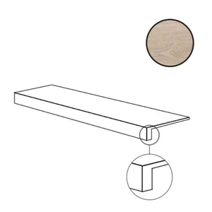 Ступень ABK Poetry Wood Gradone Top Ecru Nat PF60010349 32x120 натуральная