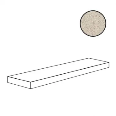 Ступень ABK Re-work Gradone Angolare Top Sx Multi Beige RER03356 33x60 матовая