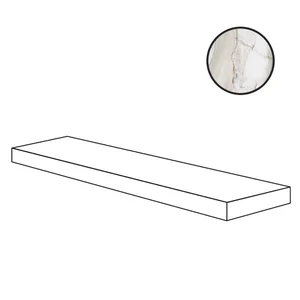 Ступень ABK Sensi 900 Angolare Dx Oyster White Nat Ret PF60012755 32x120 натуральная