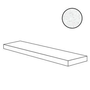 Ступень ABK Sensi 900 Angolare Dx Venezia Nuvola Ant 3D Ret PF60012429 32x120 рельефная