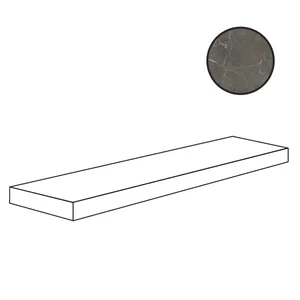 Ступень ABK Sensi 900 Angolare Sx Stone Grey Nat Ret PF60006651 32x120 натуральная