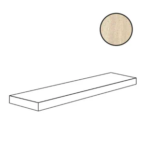 Ступень ABK Sensi Roma Gradone Angolare Top Dx Cream PF60012718 32x120 матовая