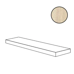 Ступень ABK Sensi Roma Gradone Angolare Top Sx Cream PF60012715 32x120 матовая