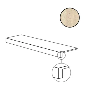 Ступень ABK Sensi Roma Gradone Top Cream Lappato PF60012733 32x120 лаппатированная