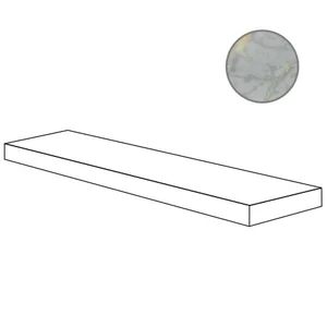 Ступень ABK Sensi Signoria Ang.Top Dx Grigio Siena Lux PF60009143 32x120 полированная