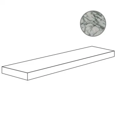 Ступень ABK Sensi Signoria Ang.Top Sx Lilac Grey Nat PF60009178 32x120 матовая