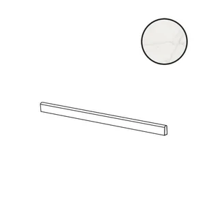 Бордюр ABK Sensi Signoria Battiscopa Statuario Light Nat PF60010401 5,5x120 натуральный