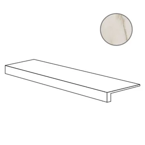 Ступень ABK Sensi Signoria Gra.Top Calacatta Vena Oro Nat PF60009176 32x120 матовая