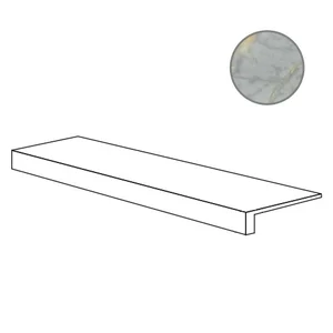 Ступень ABK Sensi Signoria Gra.Top Grigio Siena Lux PF60009131 32x120 полированная