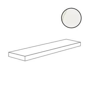Ступень ABK Sensi Signoria Gradone Angolare Dx Calacatta Michelangelo Lap PF60012406 32x120 лаппатированная